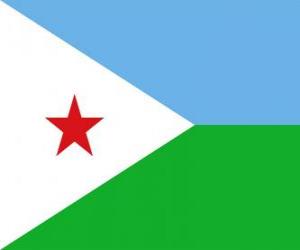 Puzzle Σημαία του Τζιμπουτί